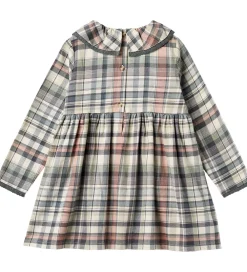 Kjole - Violetta - Multi Check|Wheat Clearance