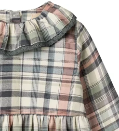 Kjole - Violetta - Multi Check|Wheat Clearance