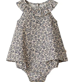 Kjolebody - Ingeborg - Blue Cornflowers|Wheat Clearance