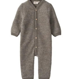 Køredragt - Uldfleece - Levi - Brown Melange|Wheat Sale