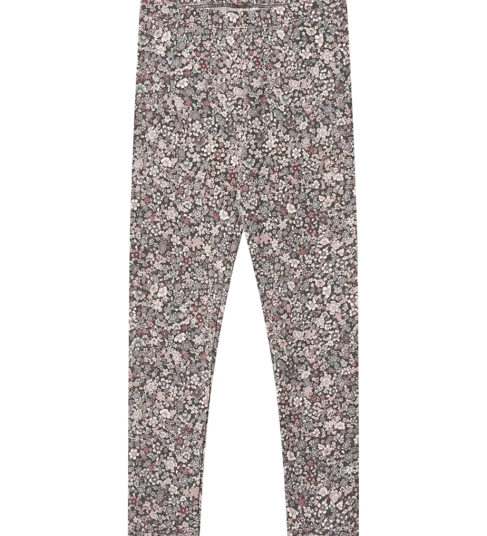 Leggings - Jules - Purple Stone Flowers|Wheat New
