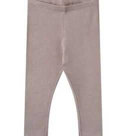 Leggings - Rib - Bomuld/Modal - Maddy - Dusty Purple|Wheat Outlet