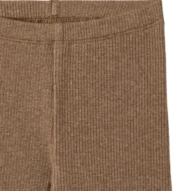 Leggings - Rib - Jules - Coffee Melange|Wheat New