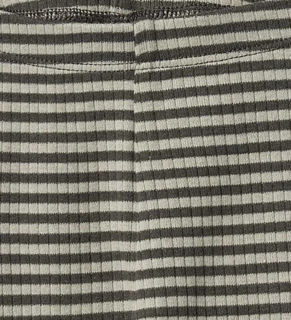 Leggings - Rib - Jules - Winter Forest Stripe|Wheat Sale