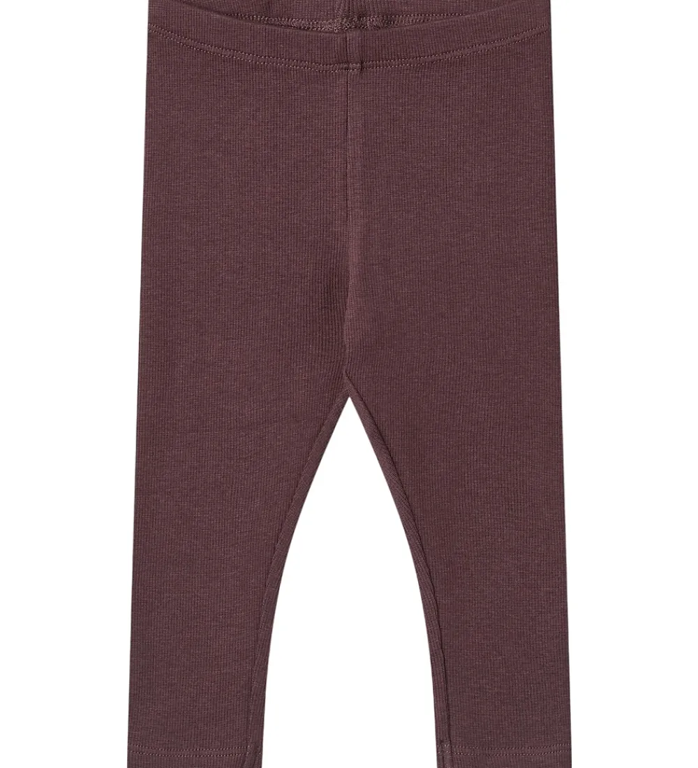 Leggings - Rib - Maddy - Fudge|Wheat Best