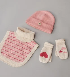 Luffer - Uld - Jacquard - Towsi - Offwhite Melange m. Hjer|Wheat Sale