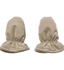 Luffer m. Fleece - Fløjl - Muffu - Grey Stone|Wheat Sale