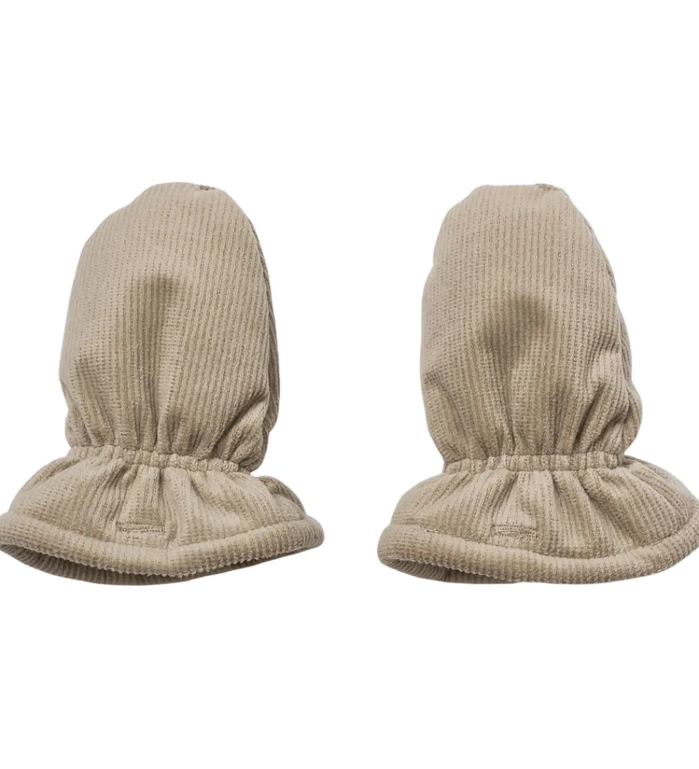 Luffer m. Fleece - Fløjl - Muffu - Grey Stone|Wheat Sale