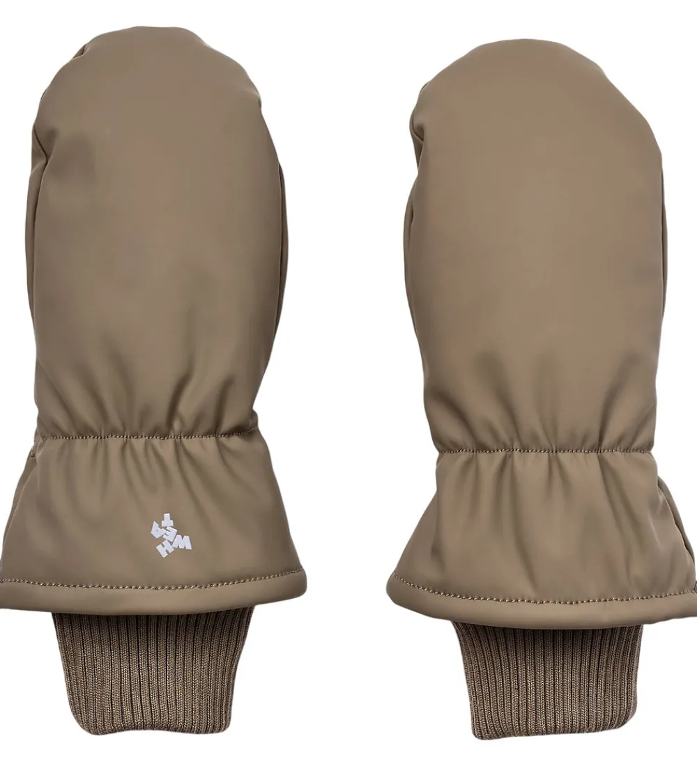 Luffer m. Fleece - PU - Stormy - Dry Wood|Wheat Best