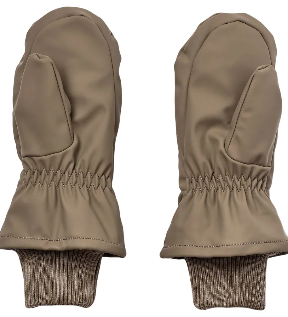 Luffer m. Fleece - PU - Stormy - Dry Wood|Wheat Best