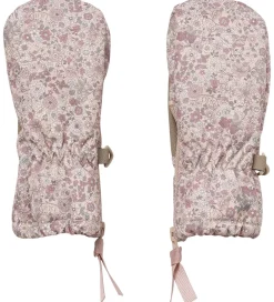 Luffer m. Fleece - Rose Dust Flowers m. Lynlås|Wheat