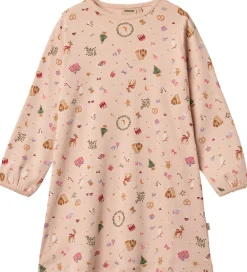 Natkjole - Elinor - Rose Dust Holiday|Wheat Outlet