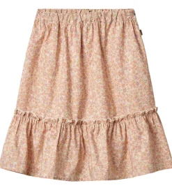 Nederdel - Camma - Lilac Flowers|Wheat Online