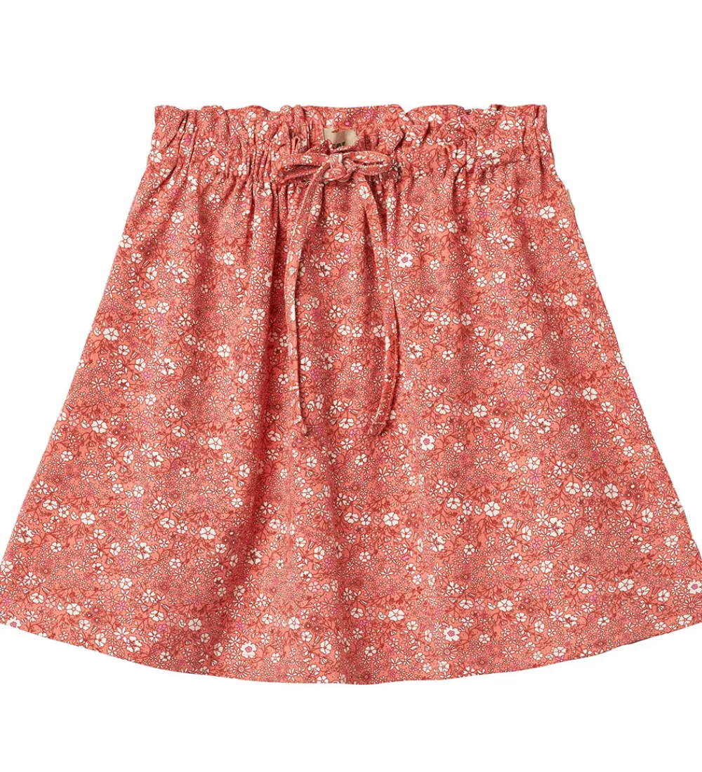 Nederdel - Natalia - Coral Flowers|Wheat New