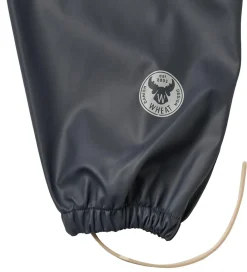 Regnbukser m. Seler - PU - Charlo - Ink|Wheat Hot