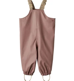 Regnbukser m. Seler - PU - Charlo - Dusty Lilac|Wheat Clearance