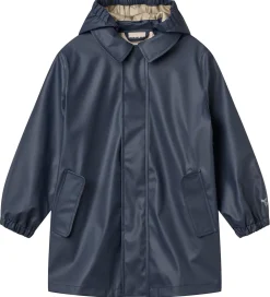 Regnjakke - Finley - Long - Ink|Wheat Online