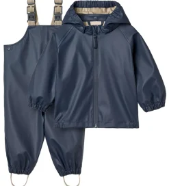 Regntøj m. Seler - PU - Charlie - Ink|Wheat Clearance