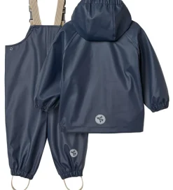 Regntøj m. Seler - PU - Charlie - Ink|Wheat Clearance