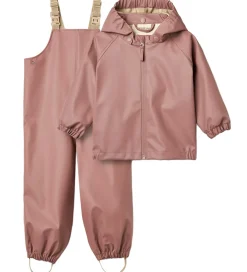 Regntøj m. Seler - PU - Charlie - Dusty Lilac|Wheat Online