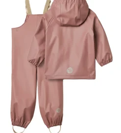 Regntøj m. Seler - PU - Charlie - Dusty Lilac|Wheat Online