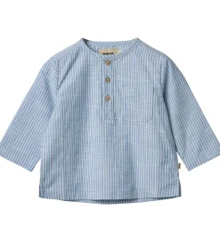 Skjorte - Bjørk - Blue Stripe|Wheat Outlet