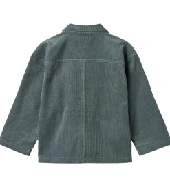 Skjorte - Fløjl - Sage - Stormy Weather|Wheat Outlet