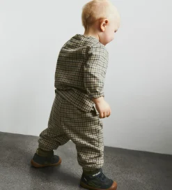 Skjorte - Shelby - Blue Check|Wheat Clearance