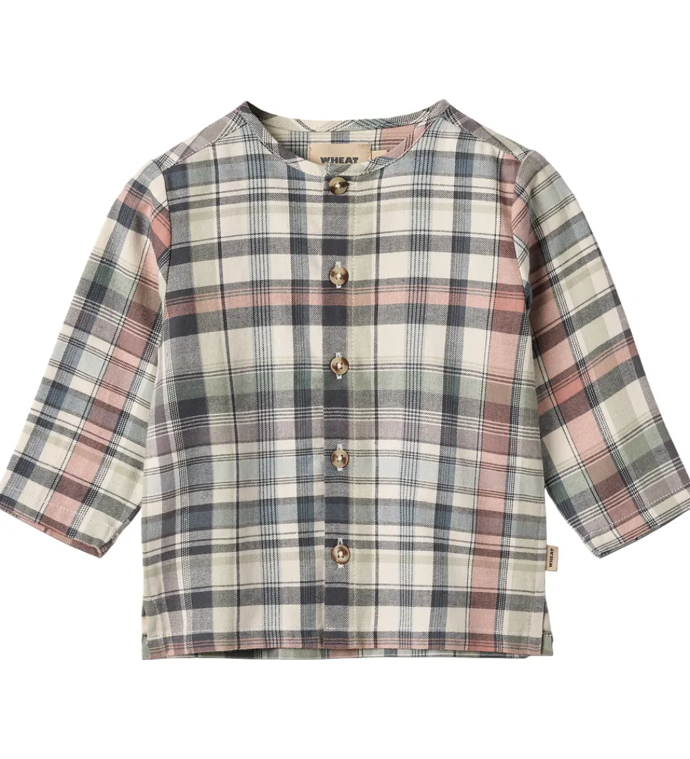 Skjorte - Shelby - Multi Check|Wheat Hot