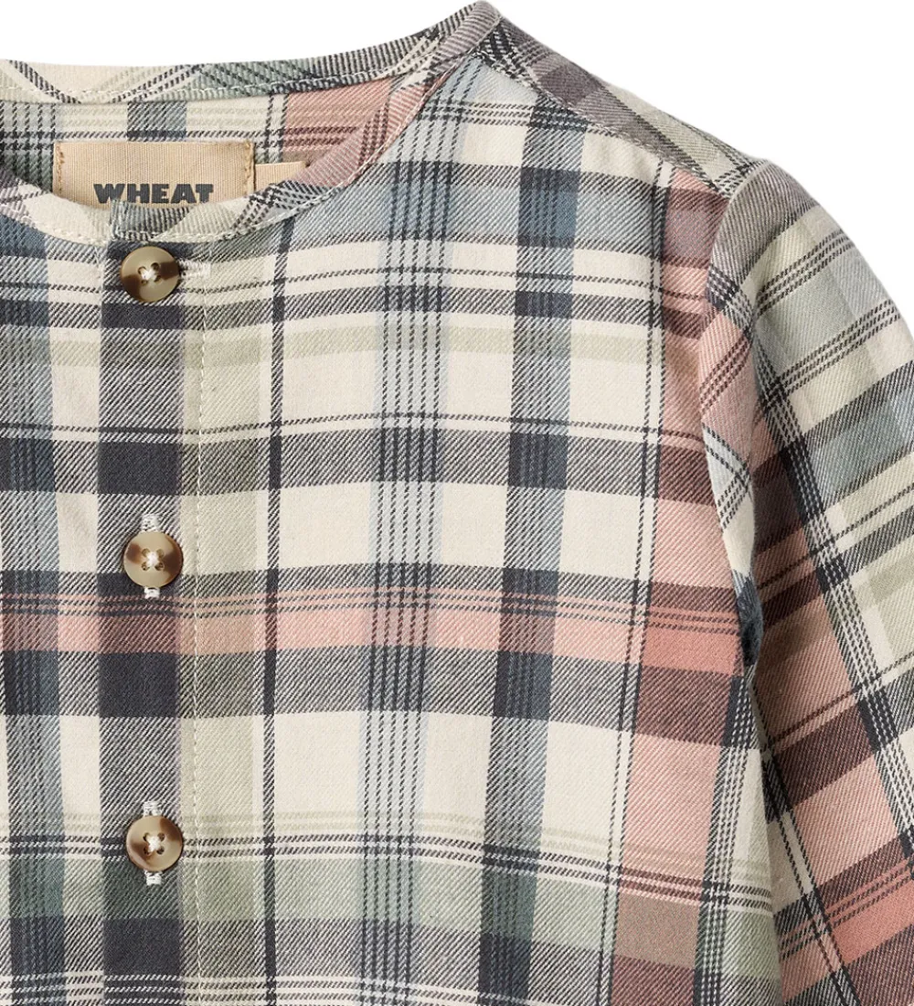 Skjorte - Shelby - Multi Check|Wheat Hot