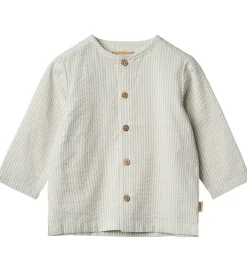 Skjorte - Shelby - Summer Blue Stripe|Wheat Best