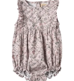 Sommerdragt - Emmaline - Lilac Checked Flowers|Wheat Outlet