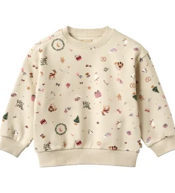 Sweatshirt - Elliot - Offwhite Holiday|Wheat New