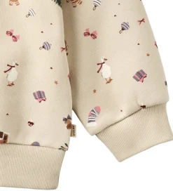 Sweatshirt - Elliot - Offwhite Holiday|Wheat New