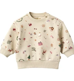 Sweatshirt - Elliot - Offwhite Holiday|Wheat Online