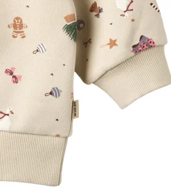 Sweatshirt - Elliot - Offwhite Holiday|Wheat Online