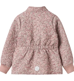 Termojakke - Thilde - Soft Lavender Flowers|Wheat Outlet