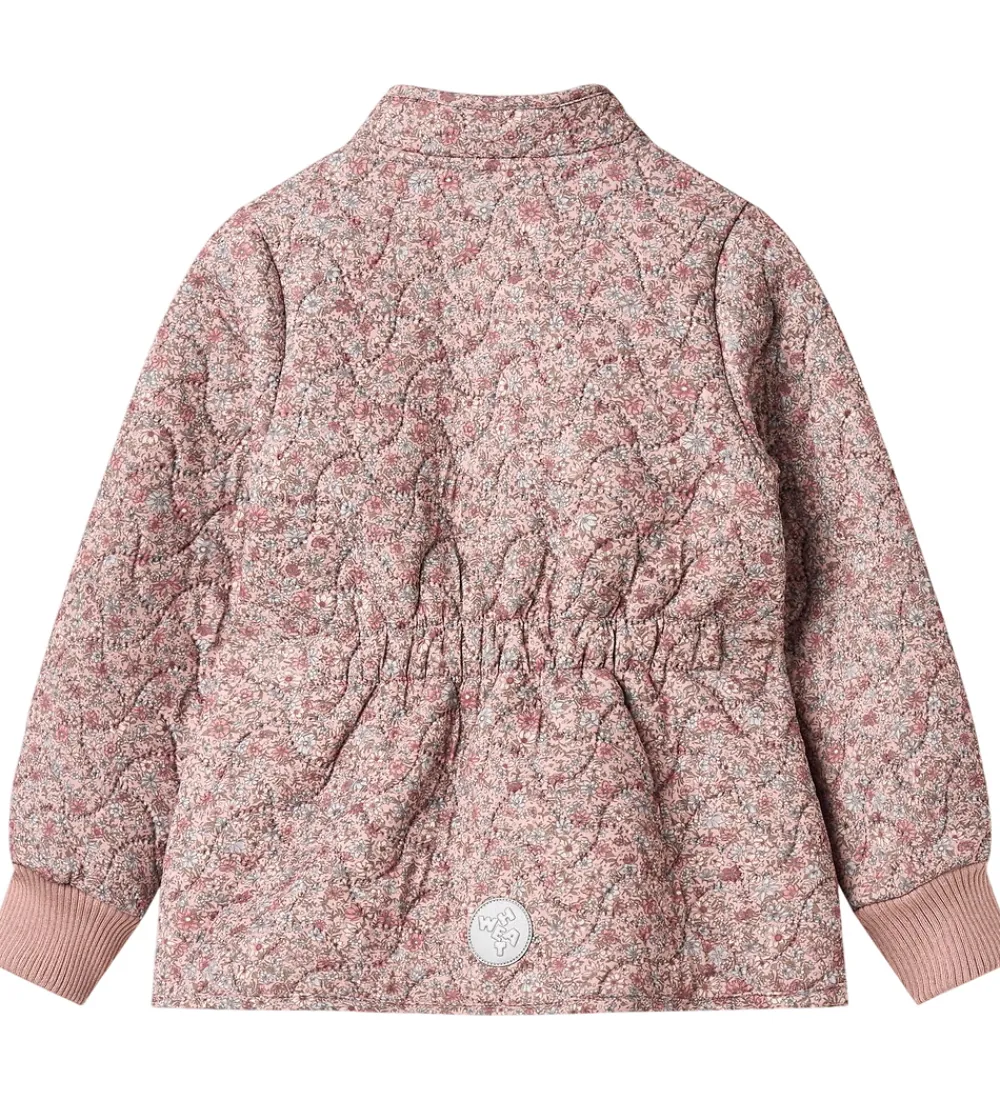 Termojakke - Thilde - Soft Lavender Flowers|Wheat Outlet