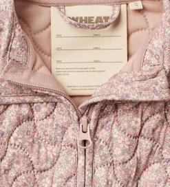 Termojakke - Thilde - Soft Lavender Flowers|Wheat Outlet