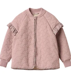 Termojakke m. Fleece - Ellas - Warm Rose m. Blomster|Wheat Best