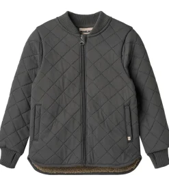 Termojakke m. Fleece - Benni - Black Sea|Wheat Sale