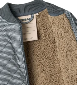 Termojakke m. Fleece - Benni - Ink Stripe|Wheat Clearance