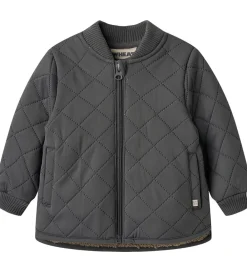 Termojakke m. Fleece - Benni - Black Sea|Wheat Sale