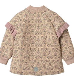 Termojakke m. Fleece - Ellas - Mellow Peach Tapestry|Wheat New