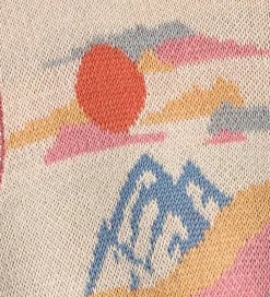 Vest - Strik - Maria - Beige/Multi|Wheat Best