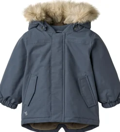 Vinterjakke - Kasper - Greyblue|Wheat