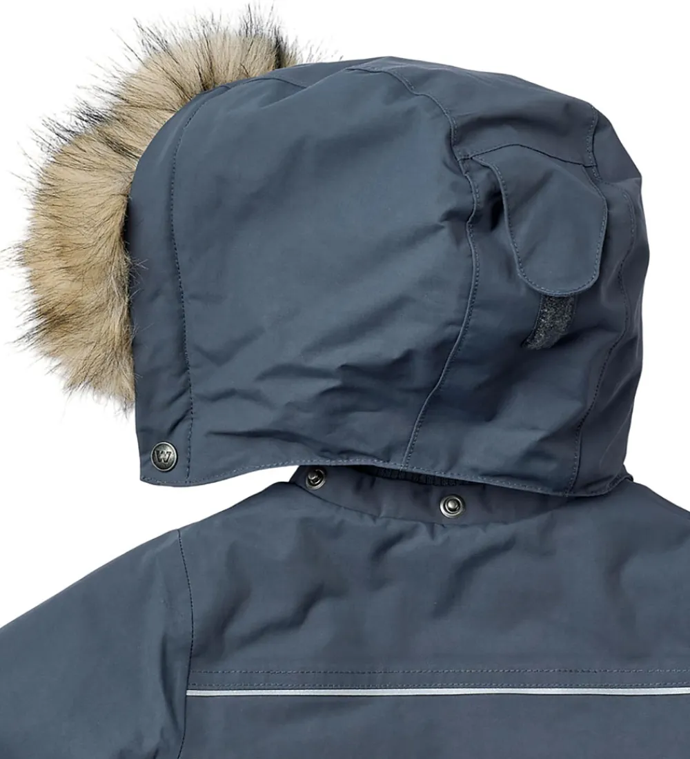 Vinterjakke - Kasper - Greyblue|Wheat