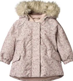 Vinterjakke - Mathilde - Rose Dust Flowers|Wheat Clearance