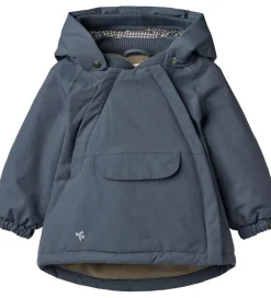 Vinterjakke - Sascha - Grey Blue|Wheat Hot