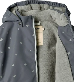 Vinterjakke - Svende - Greyblue Letters|Wheat Online